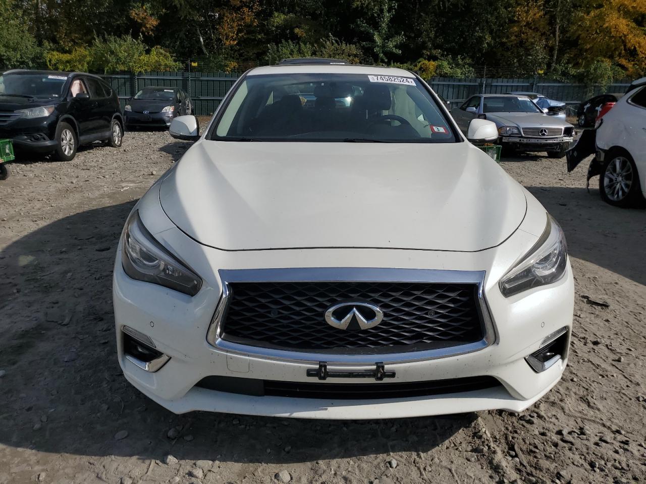 2018 Infiniti Q50 VIN JN1EV7AR1JM433336 Copart auction photo, side / minor dent/scratches damage thumbnail 5