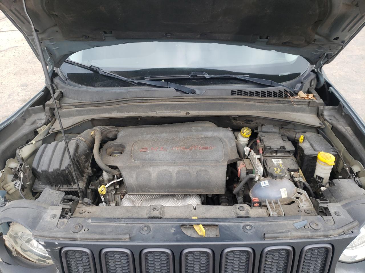 2015 Jeep Renegade VIN ZACCJBCT1FPC19676 Copart auction photo, front end / undercarriage damage thumbnail 12