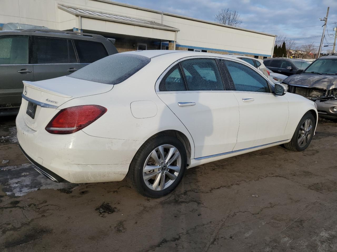 2019 Mercedes-Benz C-klasse VIN 55SWF8EB6KU305801 Copart auction photo, mechanical damage thumbnail 3