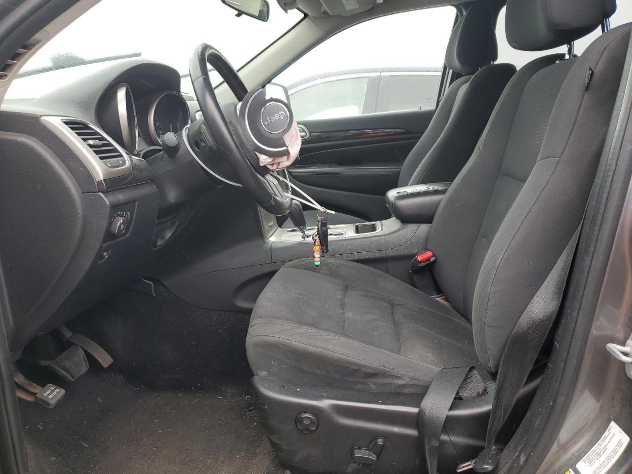 2012 Jeep Grand Cherokee VIN 1C4RJEAG7CC281701 Copart auction photo, side / front end damage thumbnail 7