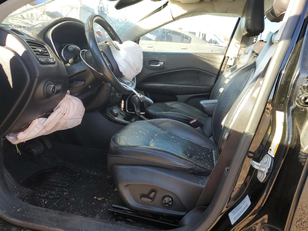 2017 Jeep Compass VIN 3C4NJDCB8HT627891 Copart auction photo, all over damage thumbnail 7