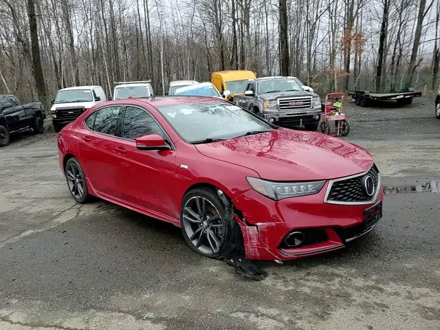 2018 Acura TLX VIN 19UUB2F64JA012068 Copart auction photo, front end / minor dent/scratches damage thumbnail 10