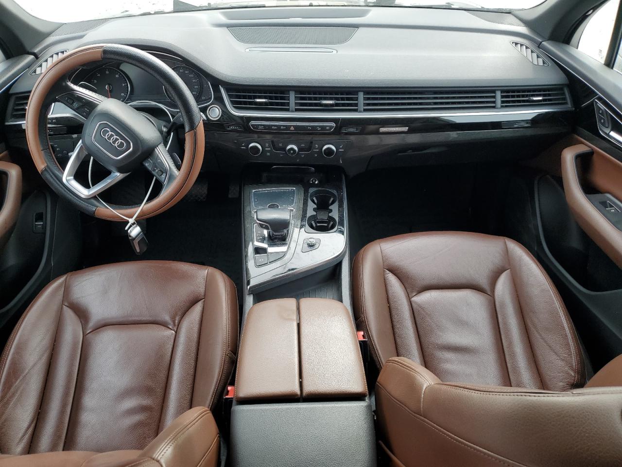 2018 Audi Q7 VIN WA1AAAF71JD012609 Copart auction photo, side damage thumbnail 8