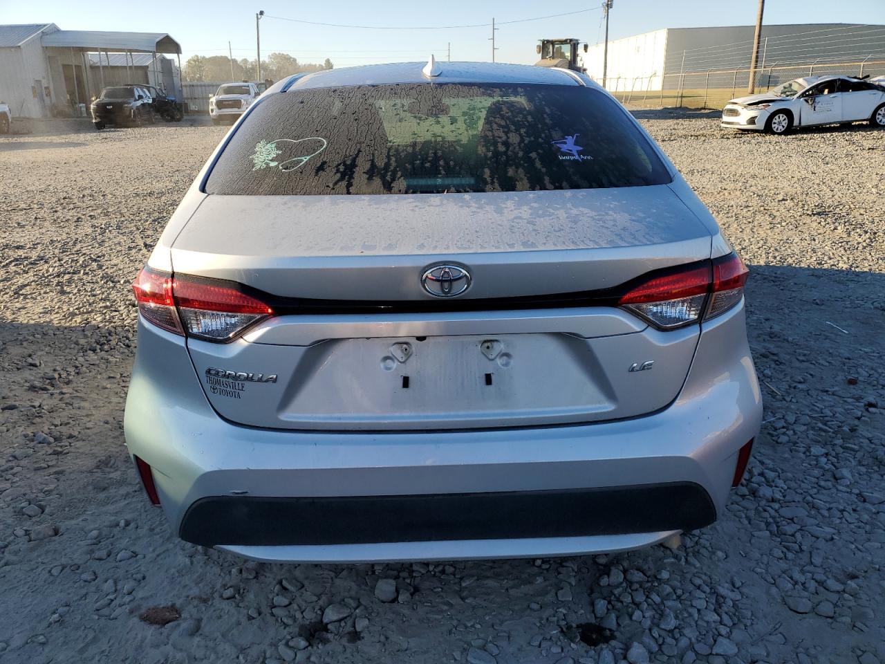 2022 Toyota Corolla VIN 5YFEPMAE7NP281777 Copart auction photo, front end damage thumbnail 6