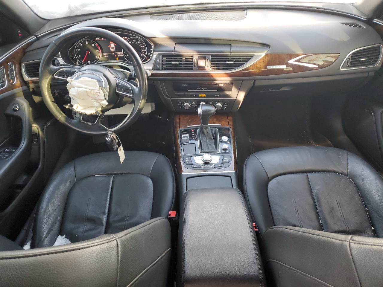 2015 Audi A6 VIN WAUGFAFC0FN027499 Copart auction photo, front end damage thumbnail 8