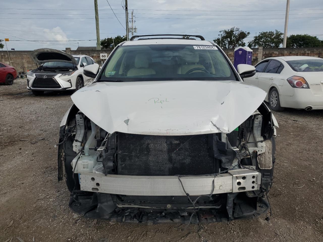 2016 Toyota Highlander VIN 5TDBKRFH4GS292960 Copart auction photo, front end damage thumbnail 5