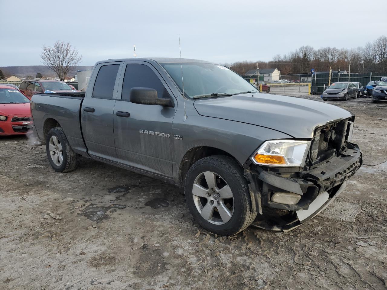 2012 Dodge RAM VIN 1C6RD7FT3CS196263 Copart auction photo, front end damage thumbnail 4