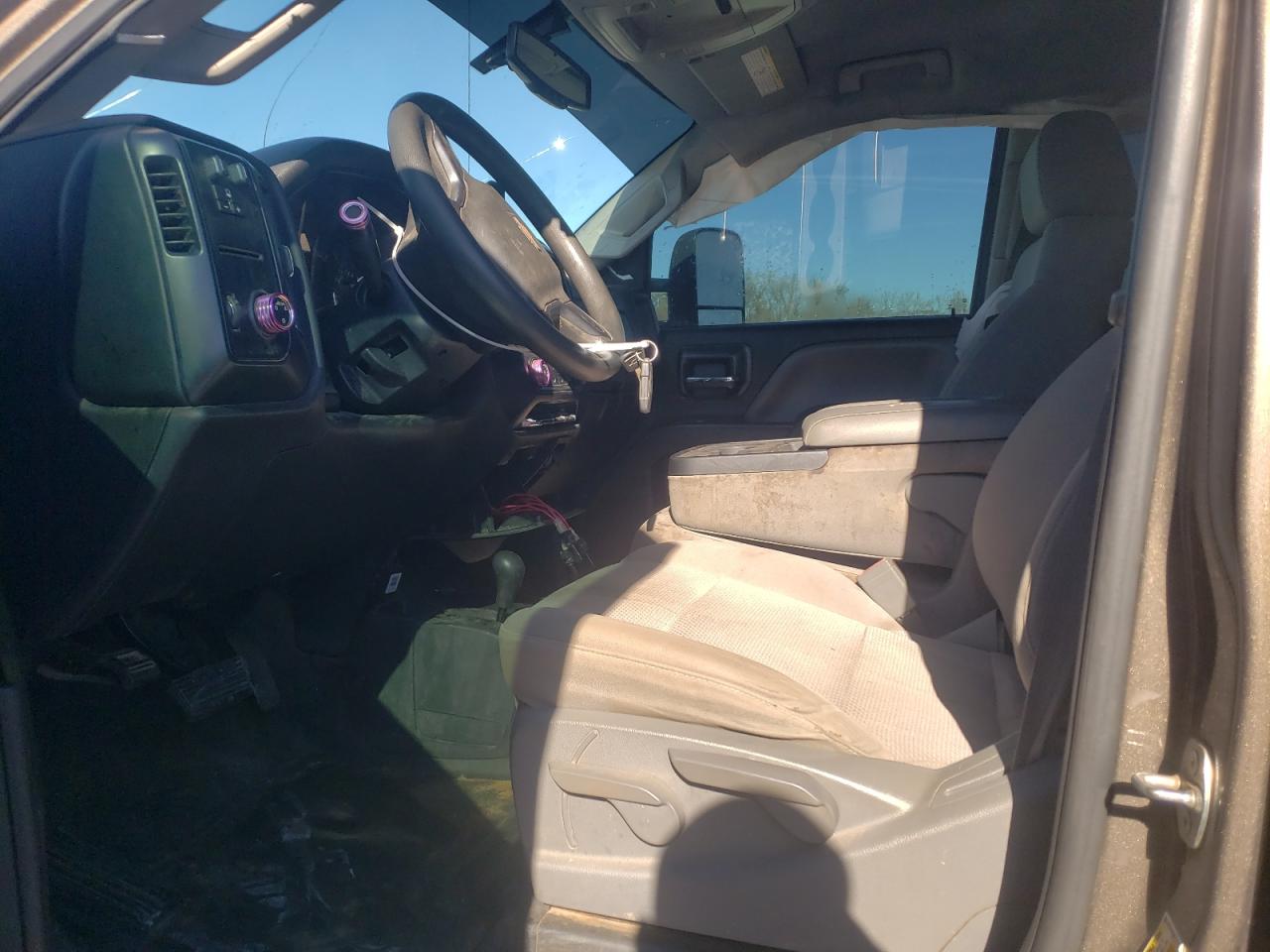 2015 Chevrolet Silverado VIN 1GC1KUE86FF171975 Copart auction photo, undercarriage damage thumbnail 7