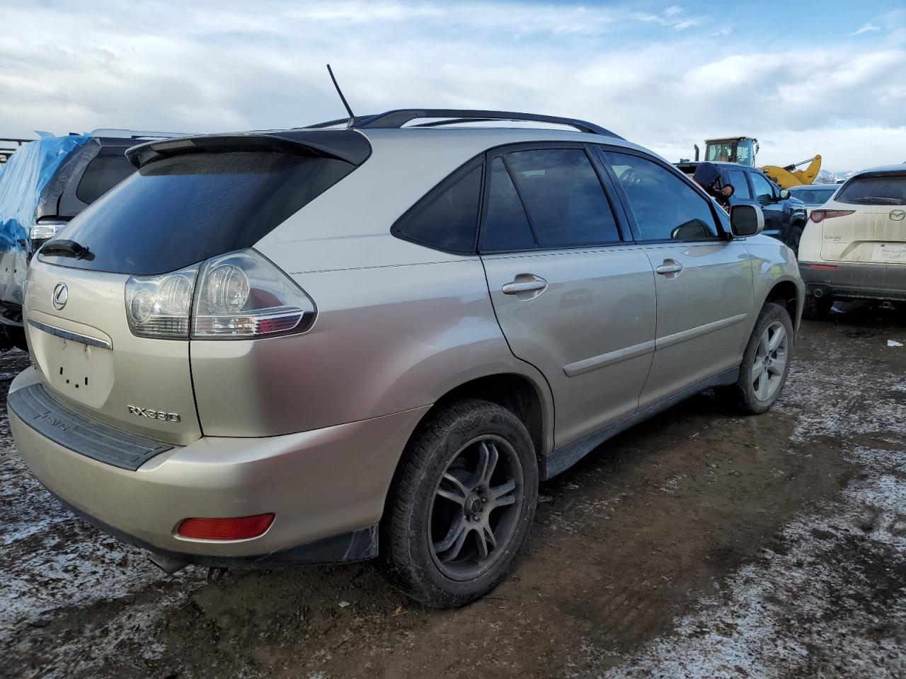 2004 Lexus RX VIN JTJHA31U140027083 Copart auction photo, rear end damage thumbnail 3