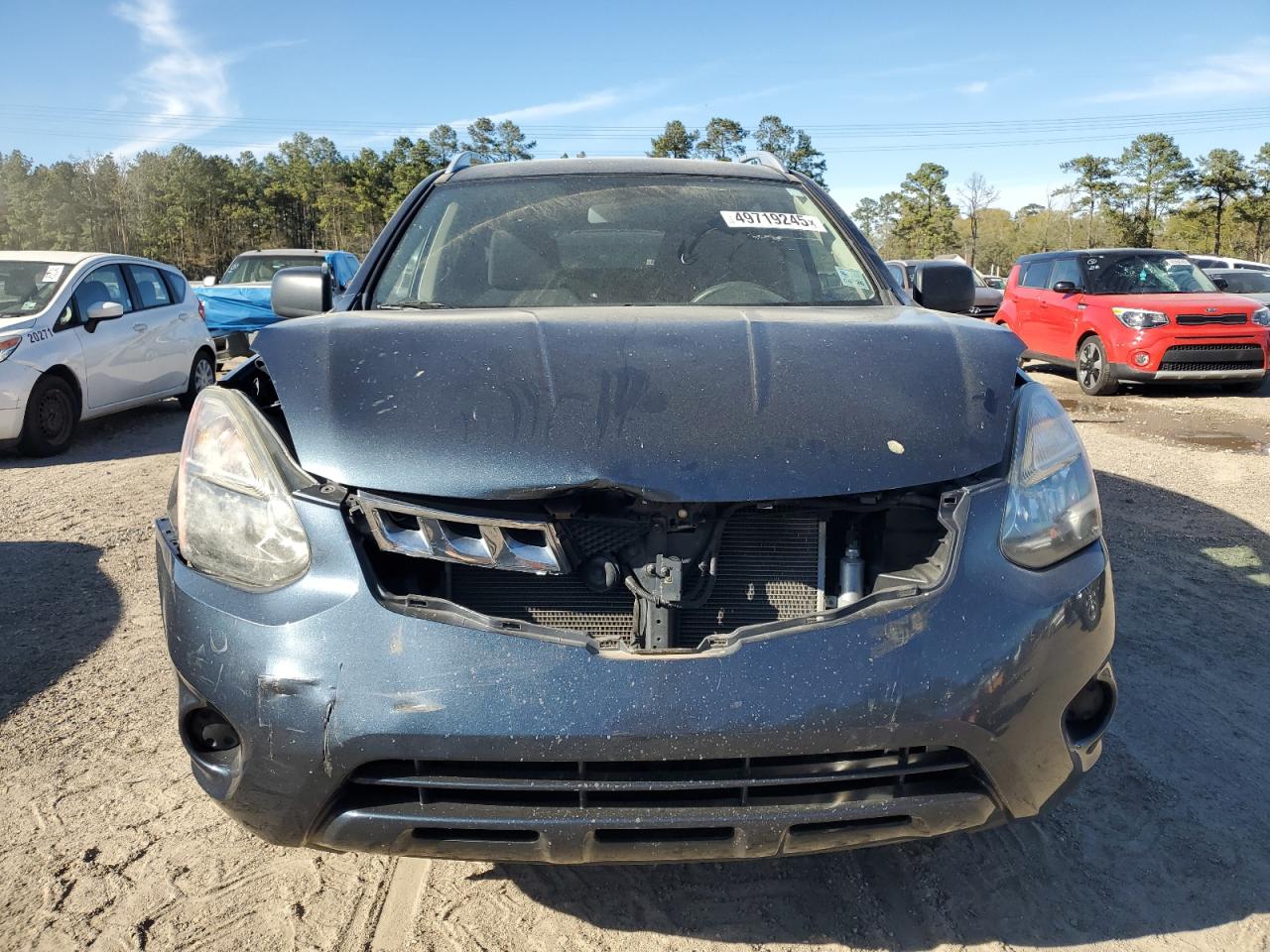 2015 Nissan Rogue VIN JN8AS5MT3FW653934 Copart auction photo, front end damage thumbnail 5