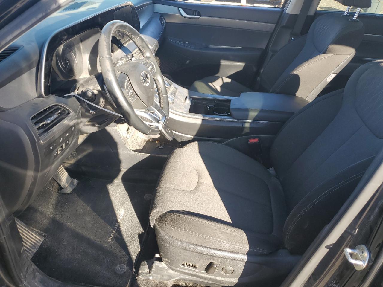 2020 Hyundai Palisade VIN KM8R34HEXLU083984 Copart auction photo, front end damage thumbnail 7