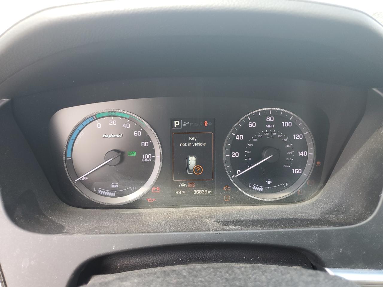 2016 Hyundai Sonata VIN KMHE34L11GA023182 Copart auction photo, undercarriage / front end damage thumbnail 9