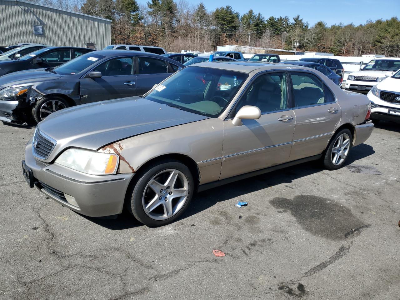 1999 Acura RL VIN JH4KA9650XC002240 - Copart auction photo