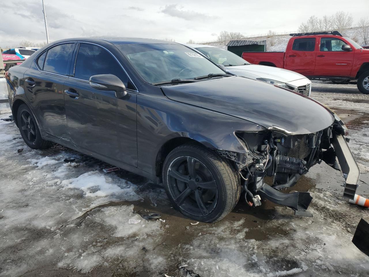 2009 Lexus IS VIN JTHCK262695028783 Copart auction photo, front end damage thumbnail 4