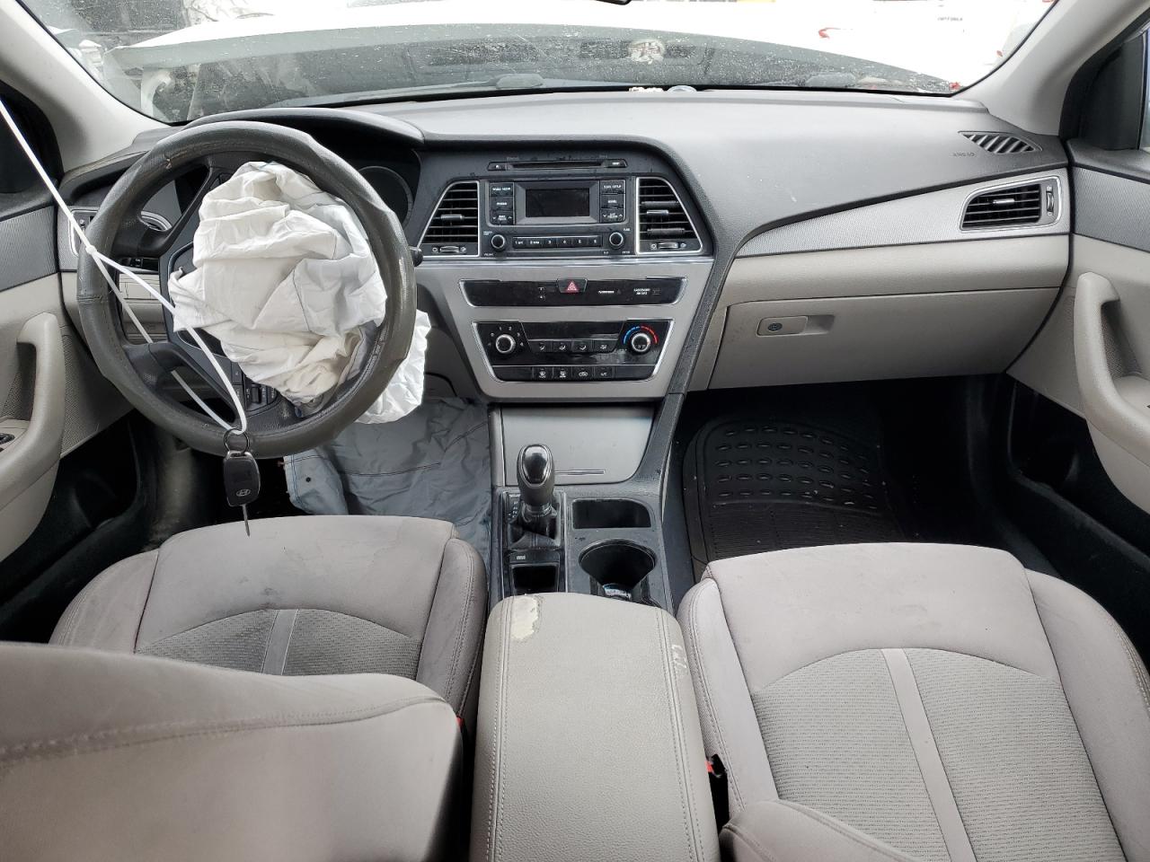 2015 Hyundai Sonata VIN 5NPE24AFXFH149022 Copart auction photo, front end damage thumbnail 8