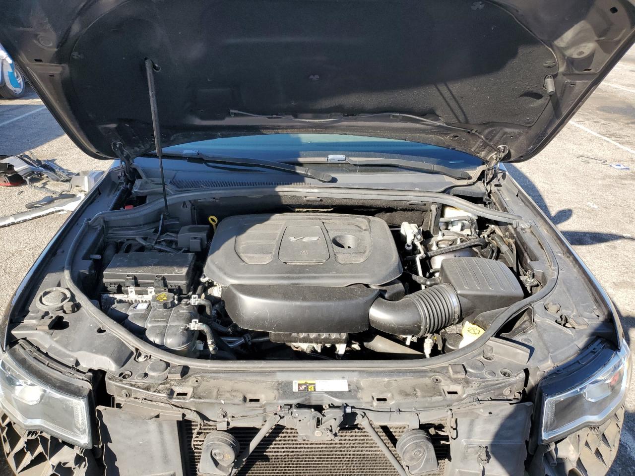 2018 Jeep Grand Cherokee VIN 1C4RJEBG8JC460390 Copart auction photo, front end / side damage thumbnail 12