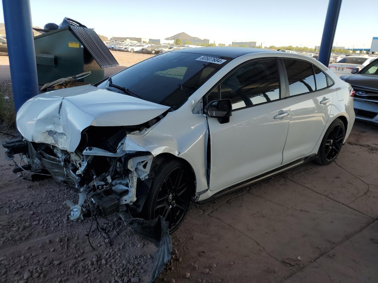 2021 Toyota Corolla VIN 5YFS4MCE6MP097602