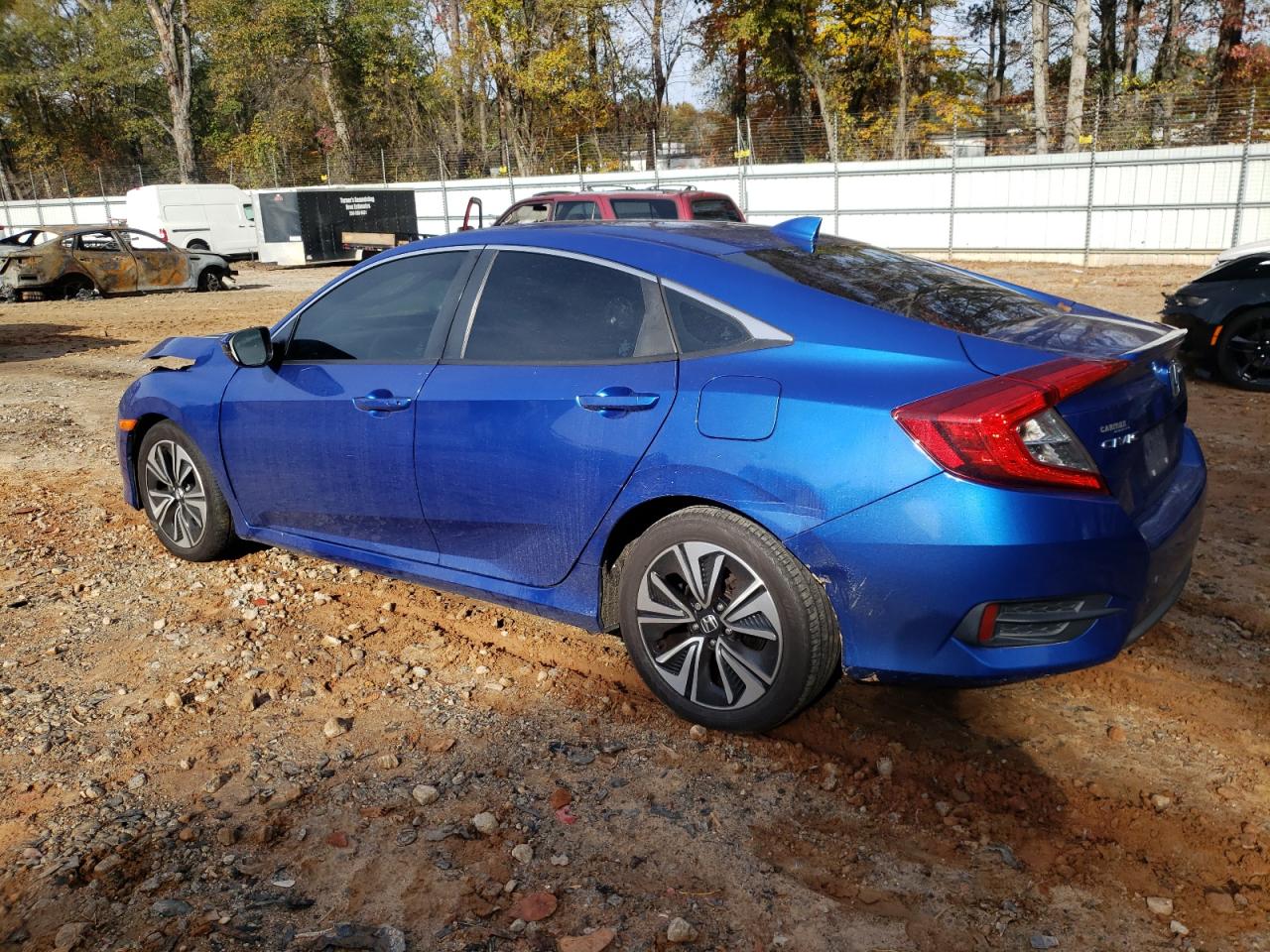 2017 Honda Civic VIN 2HGFC1F34HH653240 Copart auction photo, front end damage thumbnail 2