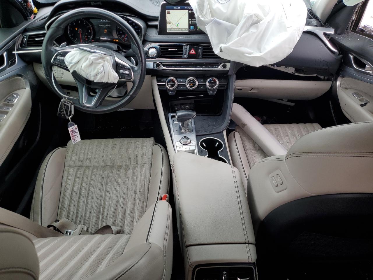 2019 Genesis G70 VIN KMTG34LA0KU023213 Copart auction photo, all over damage thumbnail 8