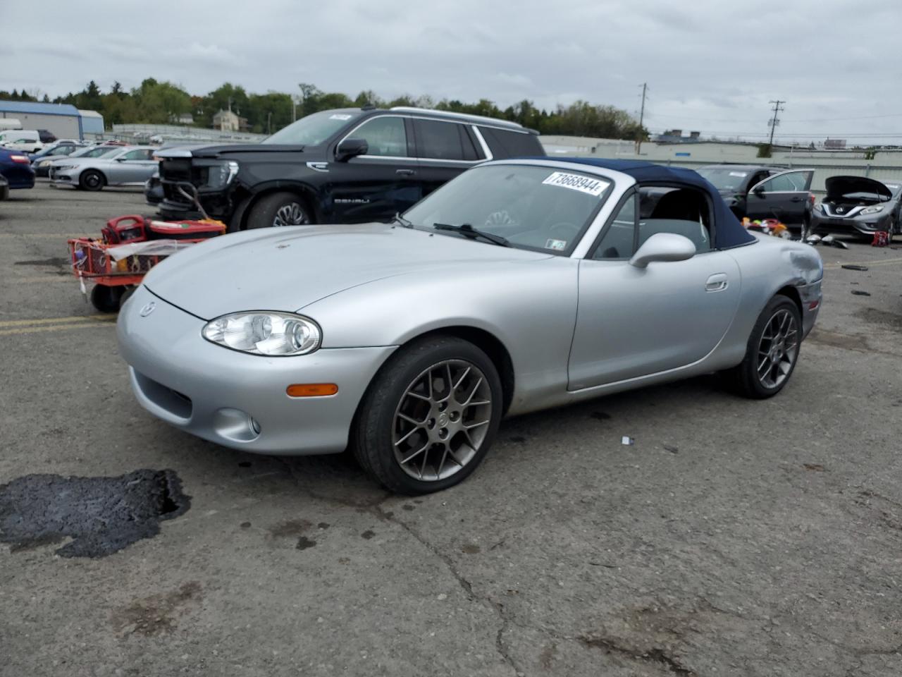 2004 Mazda MX-5 VIN JM1NB353840402908