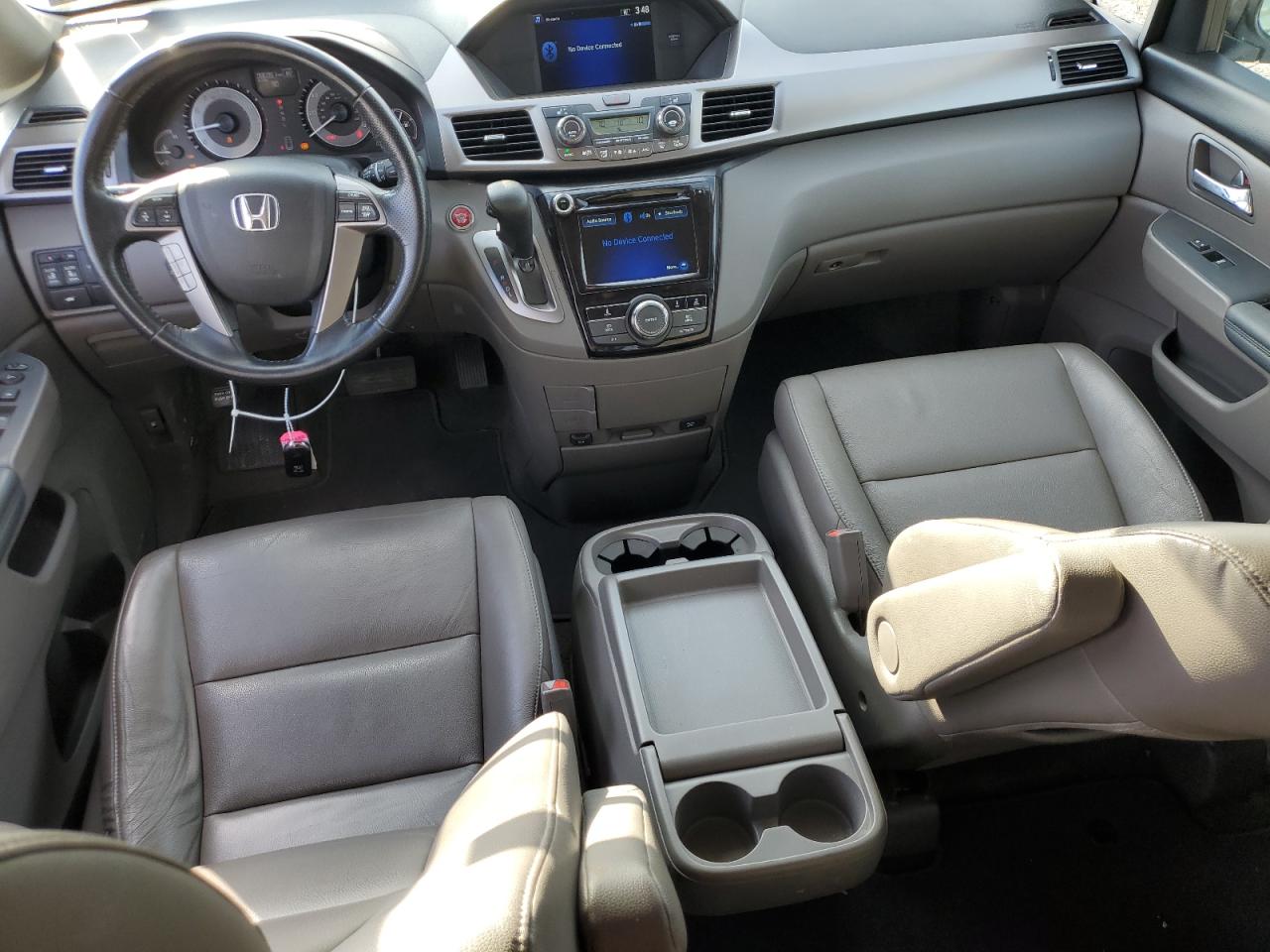 2017 Honda Odyssey VIN 5FNRL5H63HB020695 Copart auction photo, side damage thumbnail 8