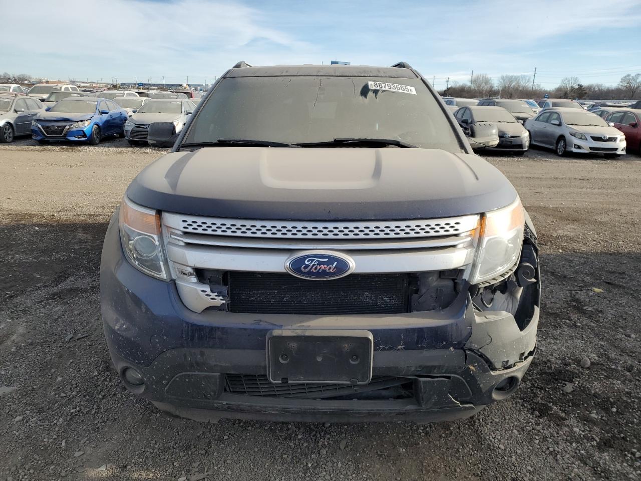 2012 Ford Explorer VIN 1FMHK8D85CGA08694 Copart auction photo, front end damage thumbnail 5