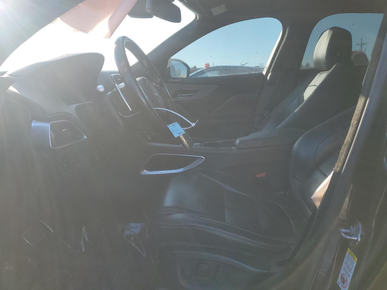 2017 Jaguar F-Pace VIN SADCM2BV1HA061406 Copart auction photo, side damage thumbnail 7