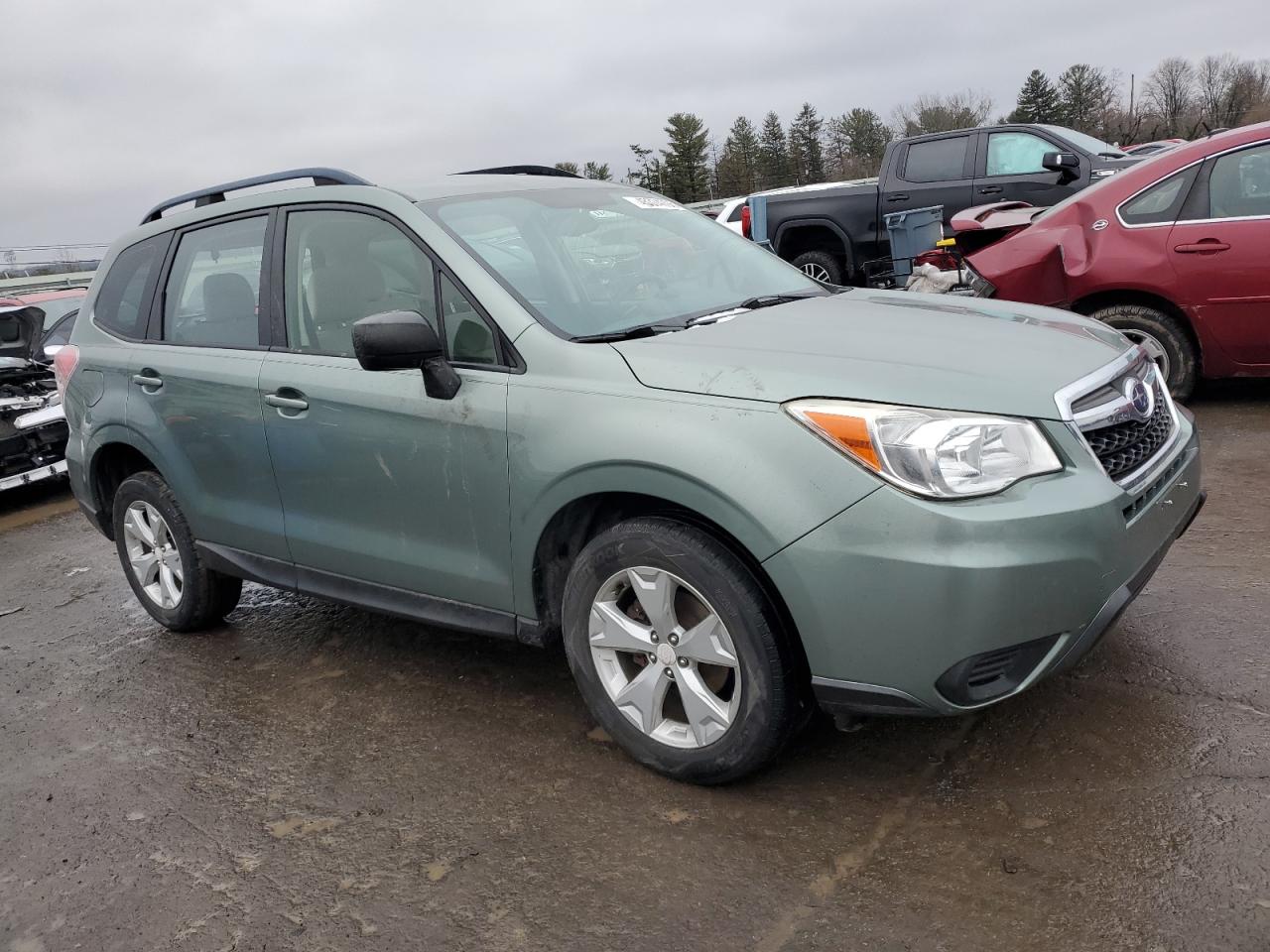 2016 Subaru Forester VIN JF2SJABC2GH515887 Copart auction photo, front end / rear end damage thumbnail 4