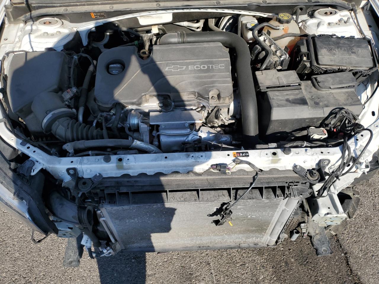 2018 Chevrolet Malibu VIN 1G1ZD5ST4JF138342 Copart auction photo, front end damage thumbnail 11