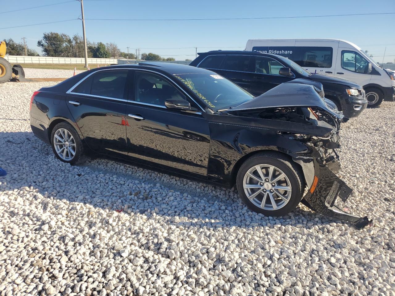 2018 Cadillac CTS VIN 1G6AP5SX7J0166348 Copart auction photo, front end damage thumbnail 4