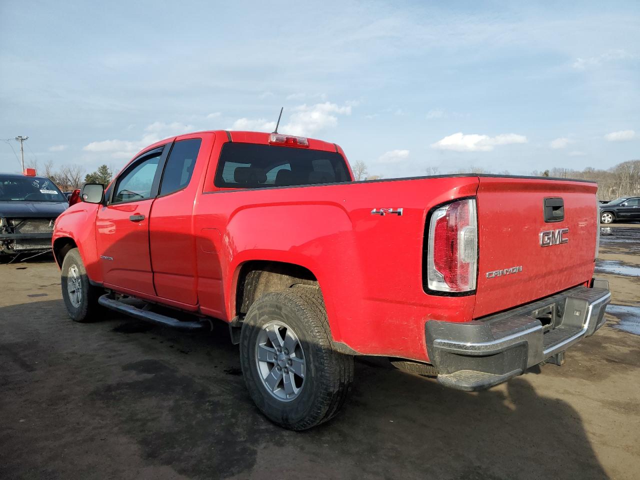 2016 GMC Canyon VIN 1GTH6BE35G1153171 Copart auction photo, front end damage thumbnail 2