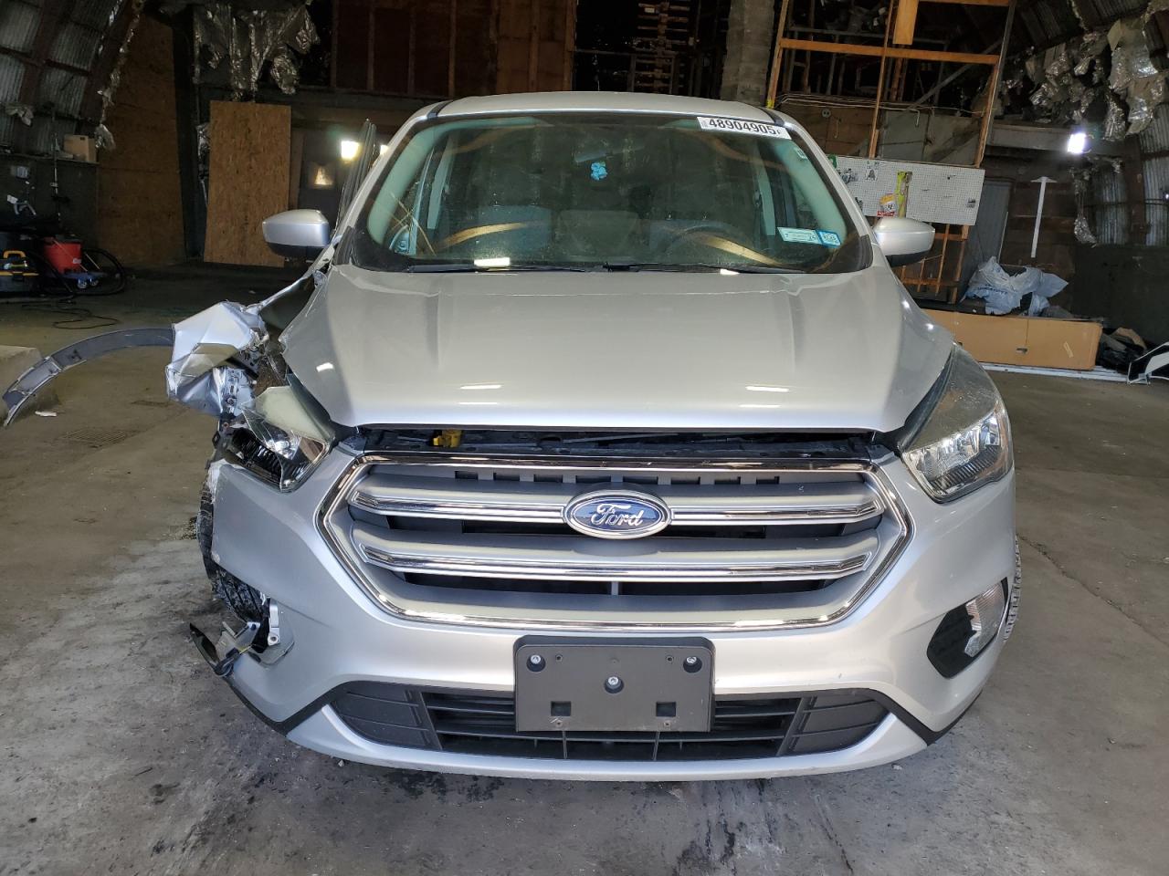 2017 Ford Escape VIN 1FMCU9G94HUB83560 Copart auction photo, front end damage thumbnail 5