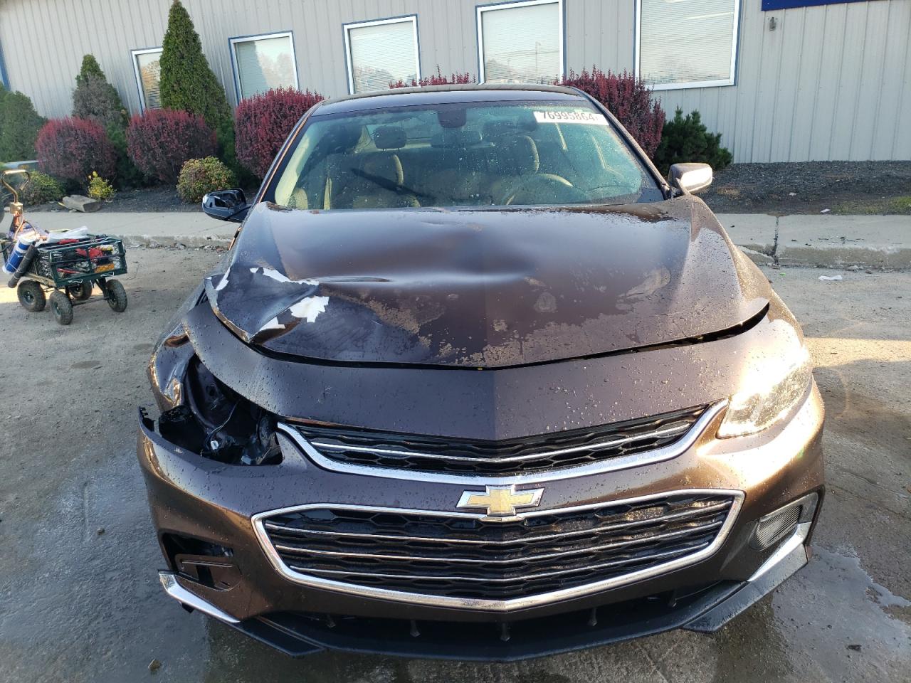 2016 Chevrolet Malibu VIN 1G1ZE5ST5GF218223 Copart auction photo, front end damage thumbnail 5