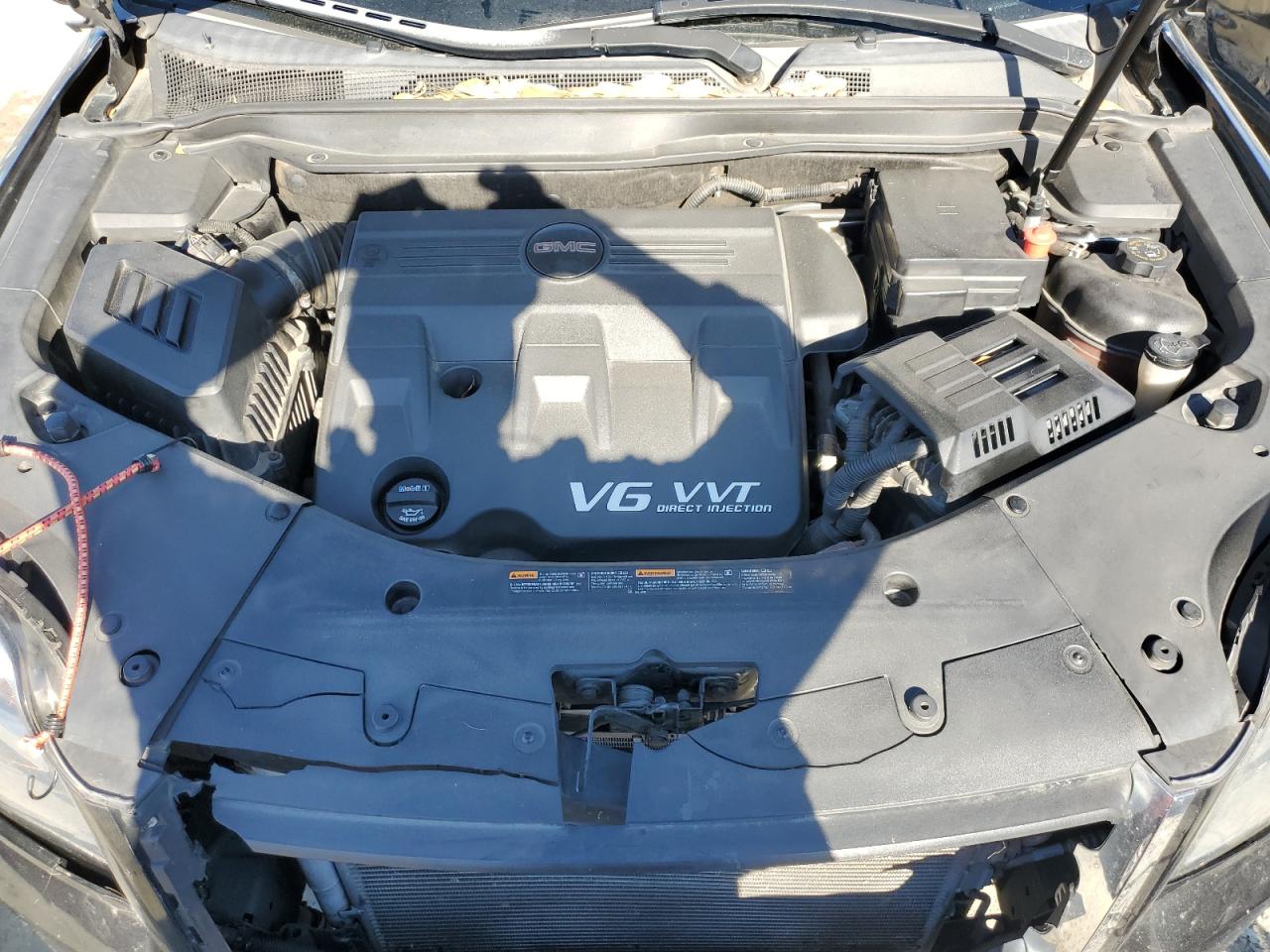 2011 GMC Terrain VIN 2CTFLXE56B6325782 Copart auction photo, front end damage thumbnail 12