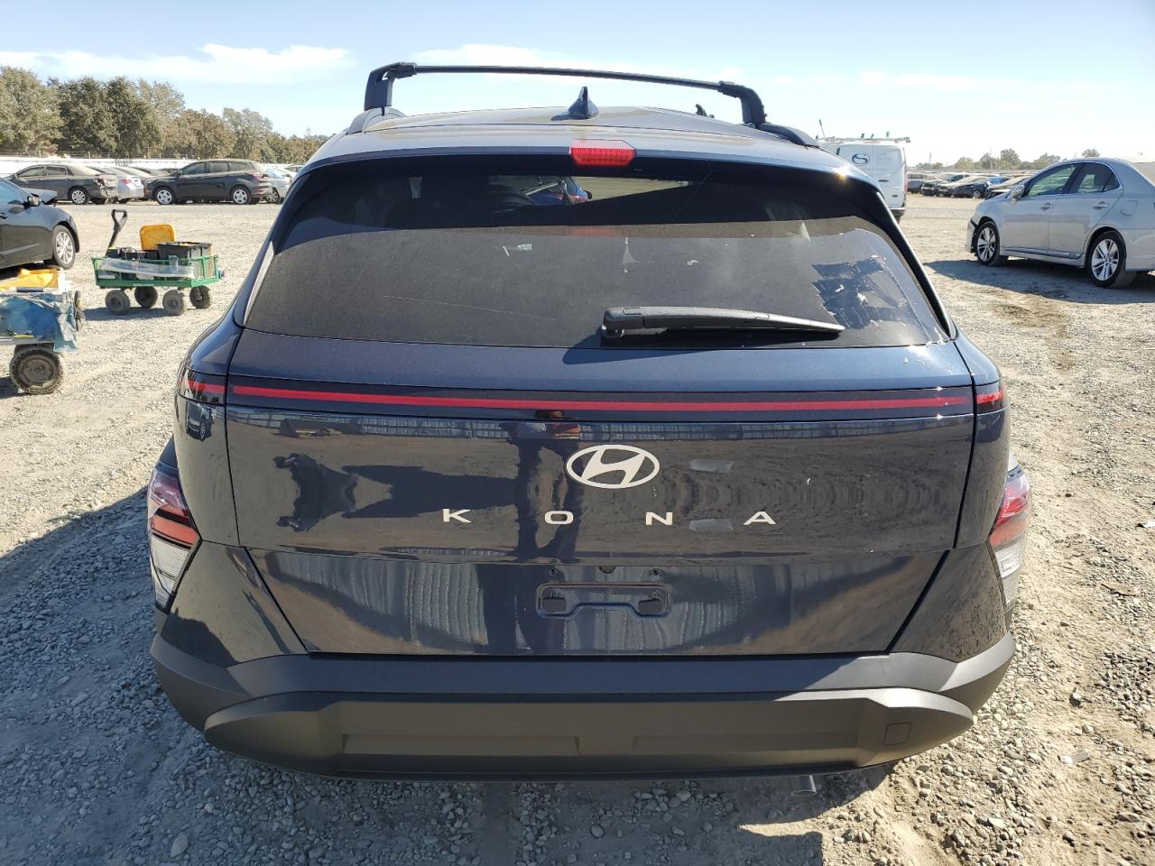 2024 Hyundai Kona VIN KM8HB3AB0RU182945 Copart auction photo, rollover damage thumbnail 6