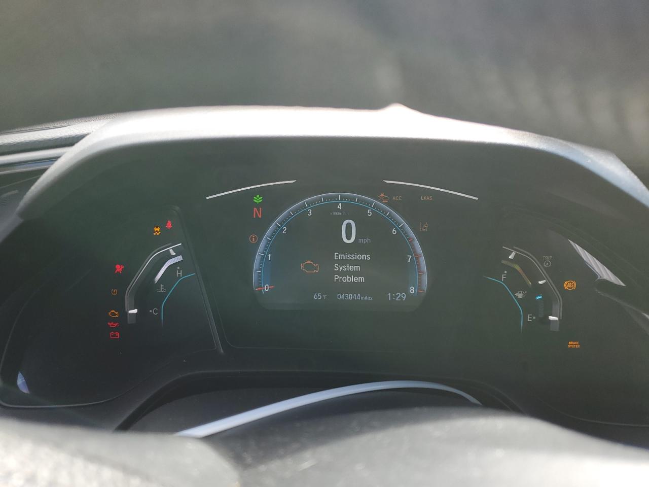 2019 Honda Civic VIN SHHFK7H38KU408731 Copart auction photo, front end damage thumbnail 9