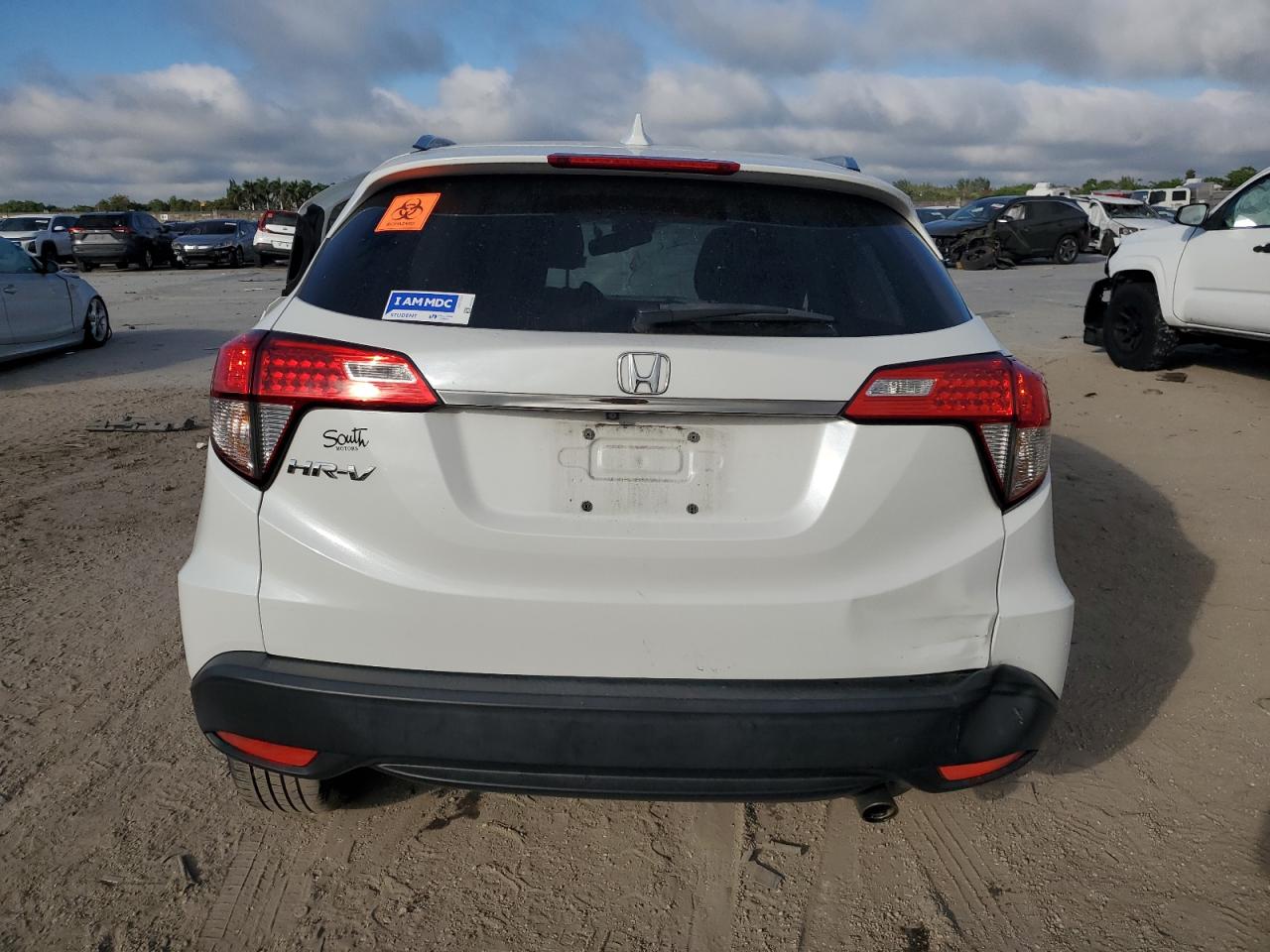 2022 Honda HR-V VIN 3CZRU5H78NM722518 Copart auction photo, all over damage thumbnail 6