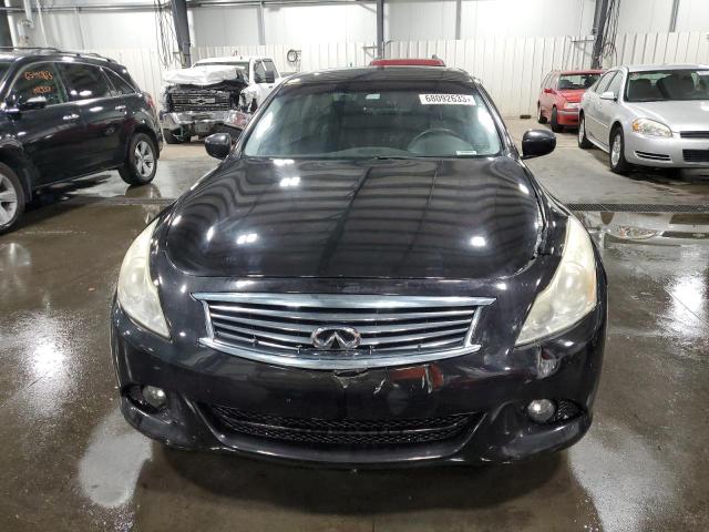 2013 Infiniti G VIN JN1CV6AP1DM718994 Copart auction photo, front end / damage history damage thumbnail 5