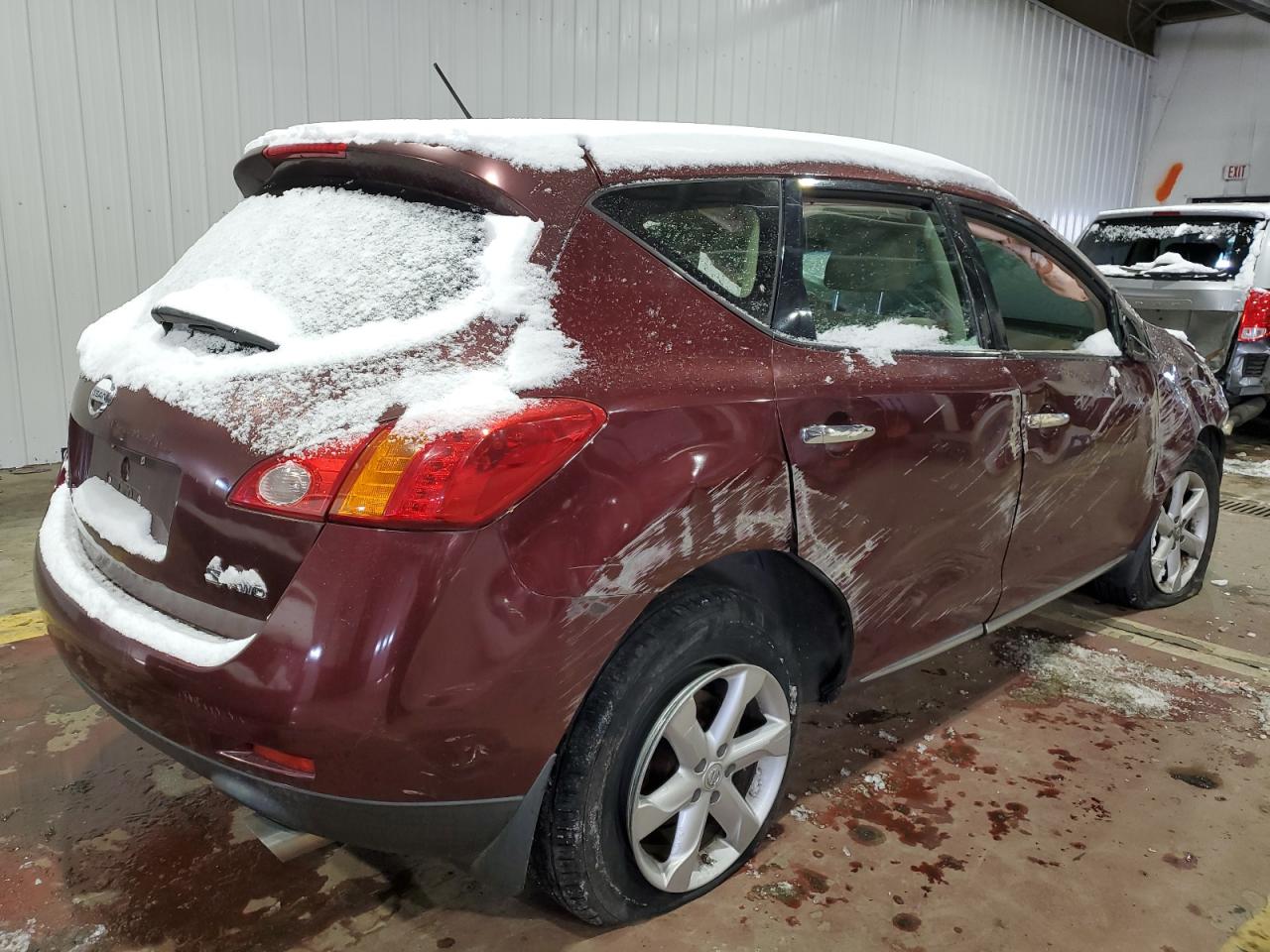 2009 Nissan Murano VIN JN8AZ18W39W130491 Copart auction photo, rollover damage thumbnail 3