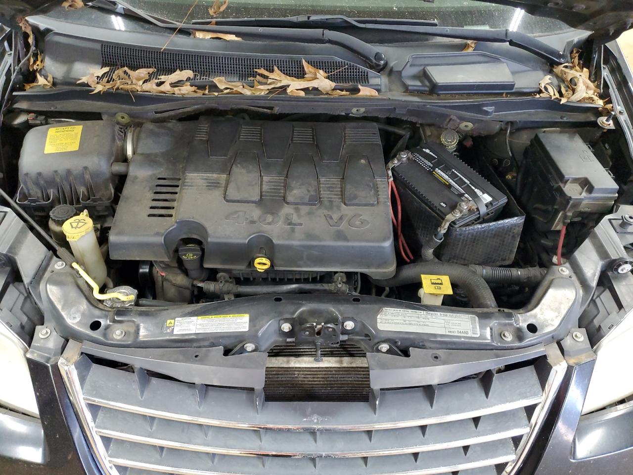 2010 Chrysler Town & Country VIN 2A4RR5DX3AR124377 Copart auction photo, all over / undercarriage damage thumbnail 12