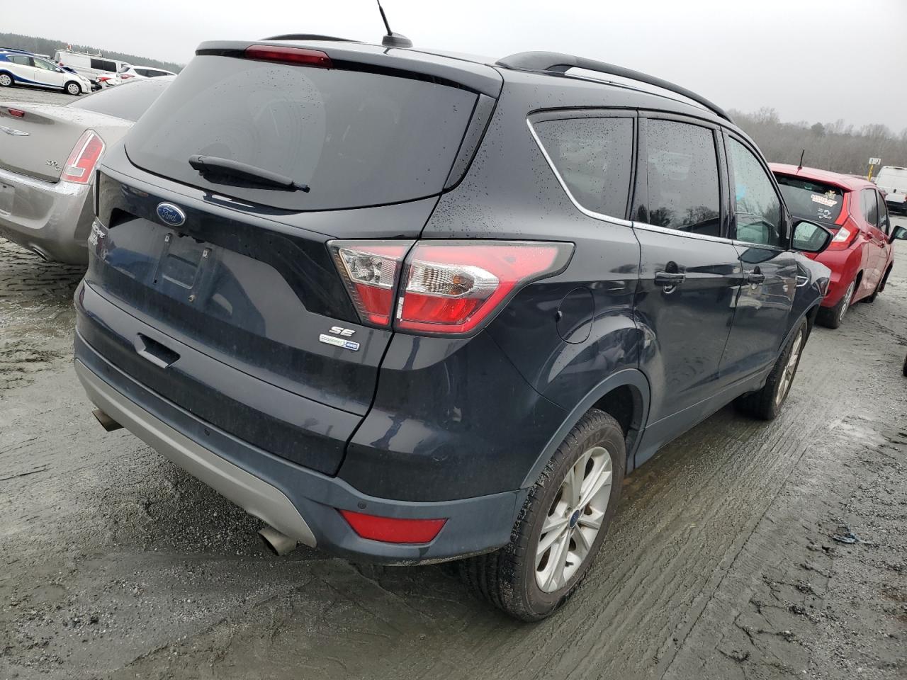 2017 Ford Escape VIN 1FMCU9G97HUA29893 Copart auction photo, front end damage thumbnail 3