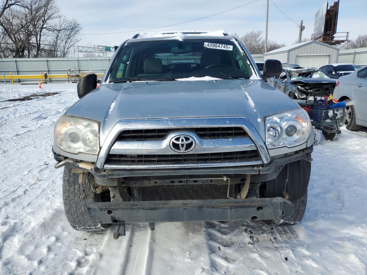 2006 Toyota 4Runner VIN JTEBU14R868063350 Copart auction photo, all over damage thumbnail 5