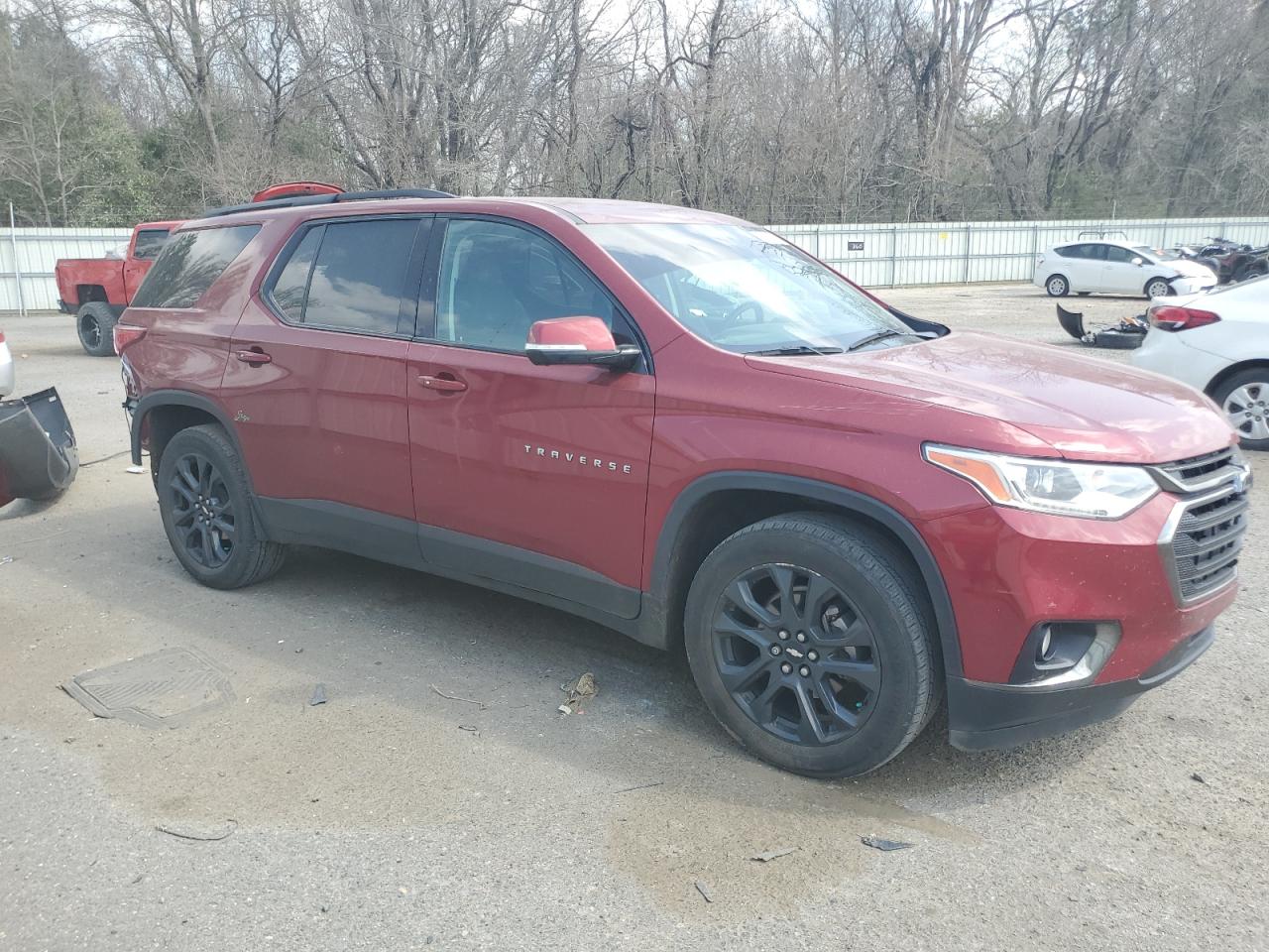 2020 Chevrolet Traverse VIN 1GNERJKW1LJ186902 Copart auction photo, rear end / minor dent/scratches damage thumbnail 4