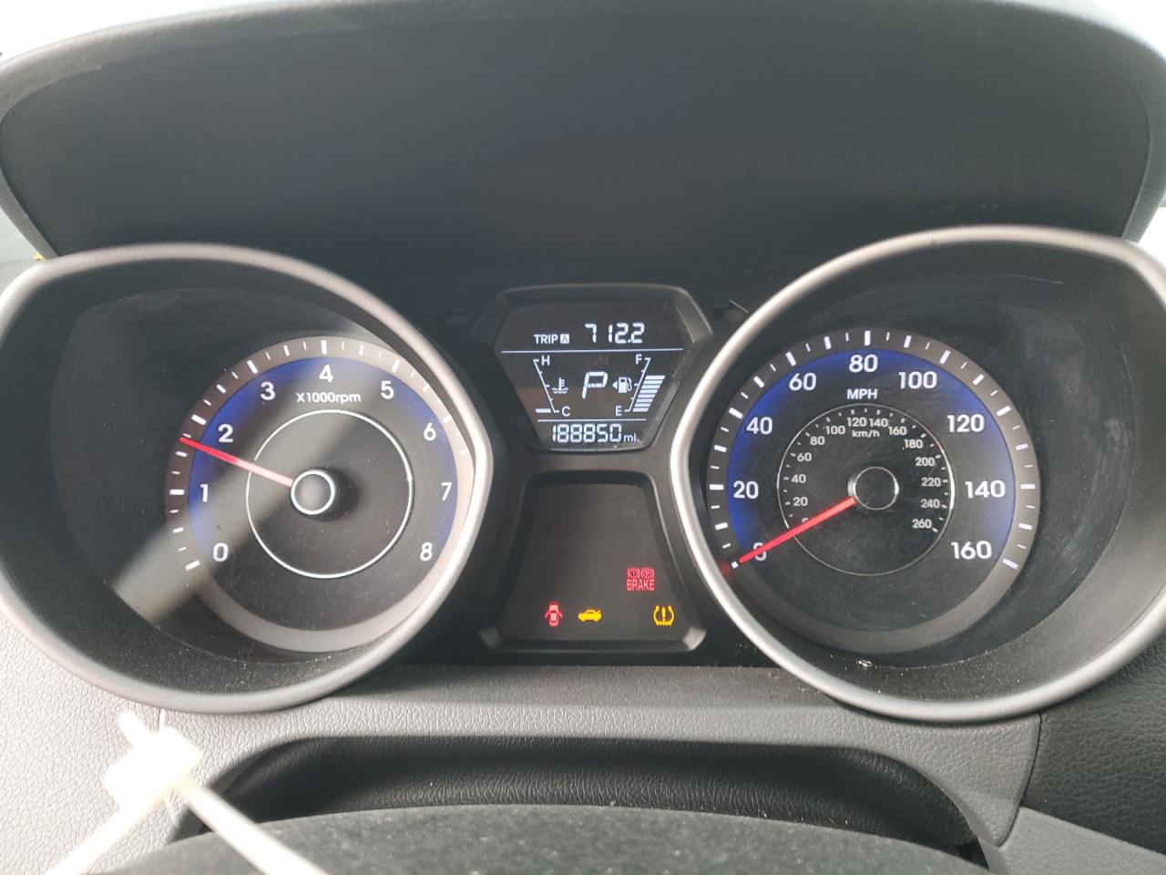2016 Hyundai Elantra VIN KMHDH4AE9GU637088 Copart auction photo, rear end damage thumbnail 9