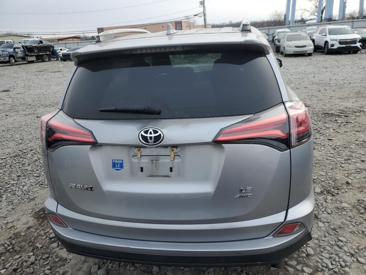 2017 Toyota RAV 4 VIN 2T3BFREV3HW671296 Copart auction photo, front end damage thumbnail 6