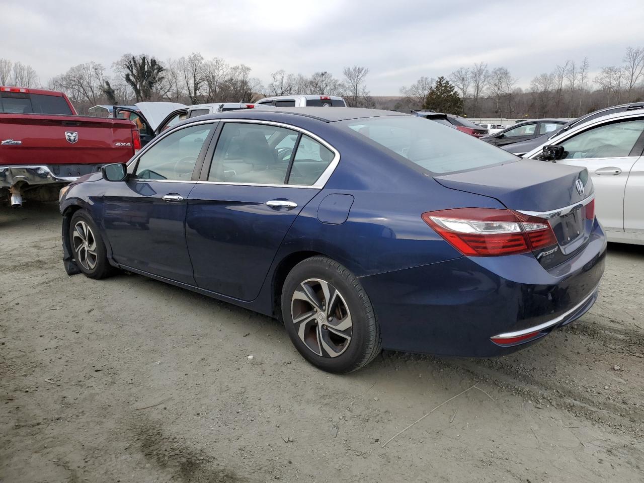 2017 Honda Accord VIN 1HGCR2F35HA096537 Copart auction photo, side damage thumbnail 2