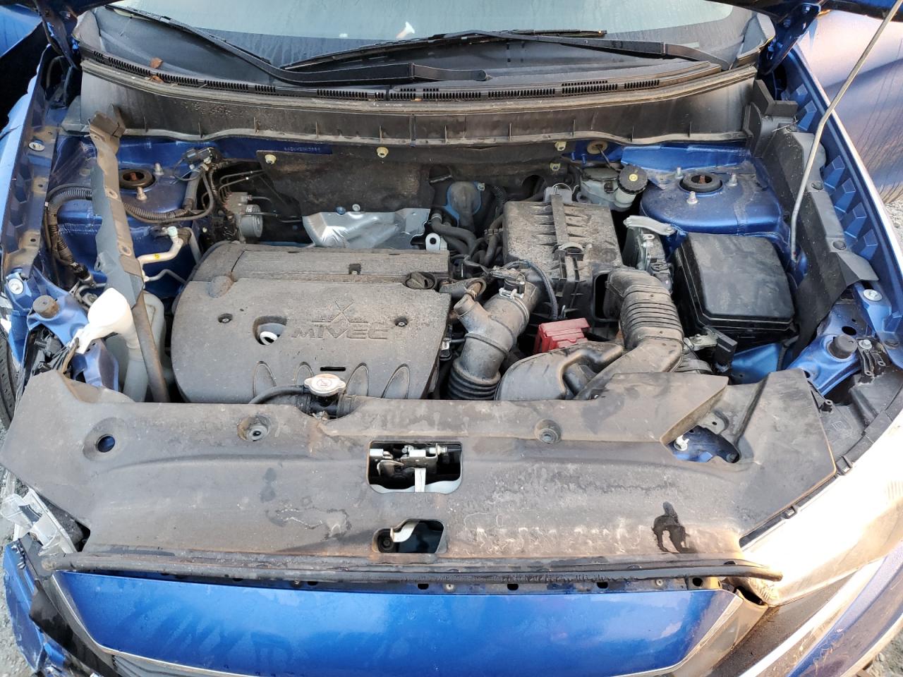 2017 Mitsubishi Outlander VIN JA4AR3AU1HZ007859 Copart auction photo, front end / minor dent/scratches damage thumbnail 14