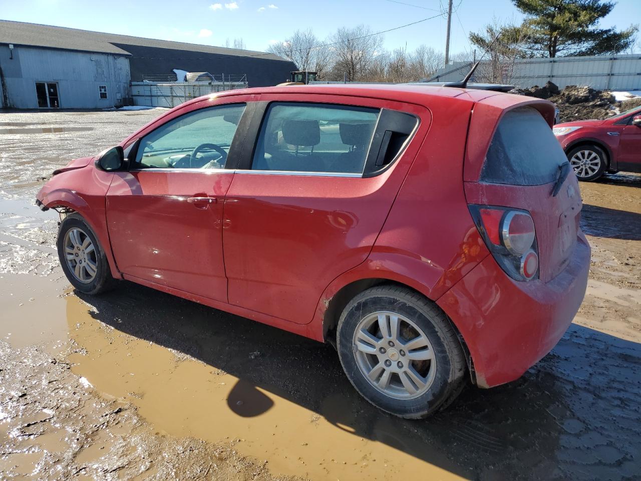 2012 Chevrolet Sonic VIN 1G1JC6SH0C4113437 Copart auction photo, front end / rear end damage thumbnail 2