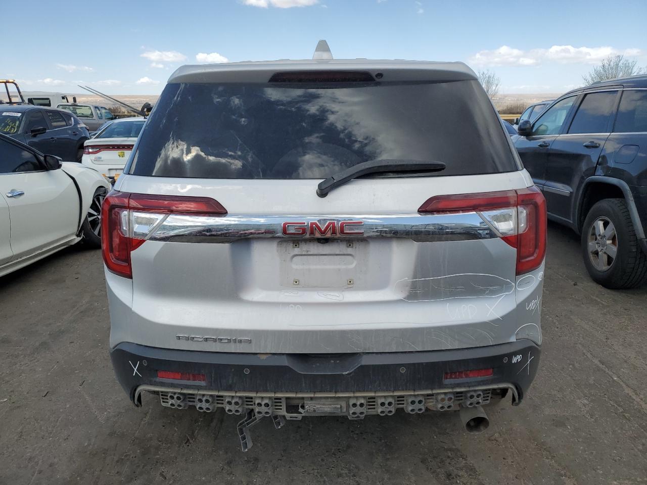 2020 GMC Acadia VIN 1GKKNKLA7LZ229743 Copart auction photo, front end / rear end damage thumbnail 6