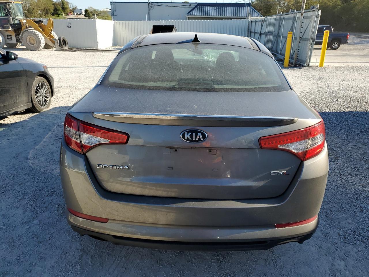 2013 KIA Optima VIN 5XXGR4A61DG149150 Copart auction photo, front end damage thumbnail 6